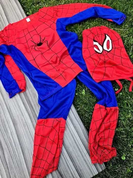 Super strój przebranie Spider-Man dla dzieci rozm S nowe
