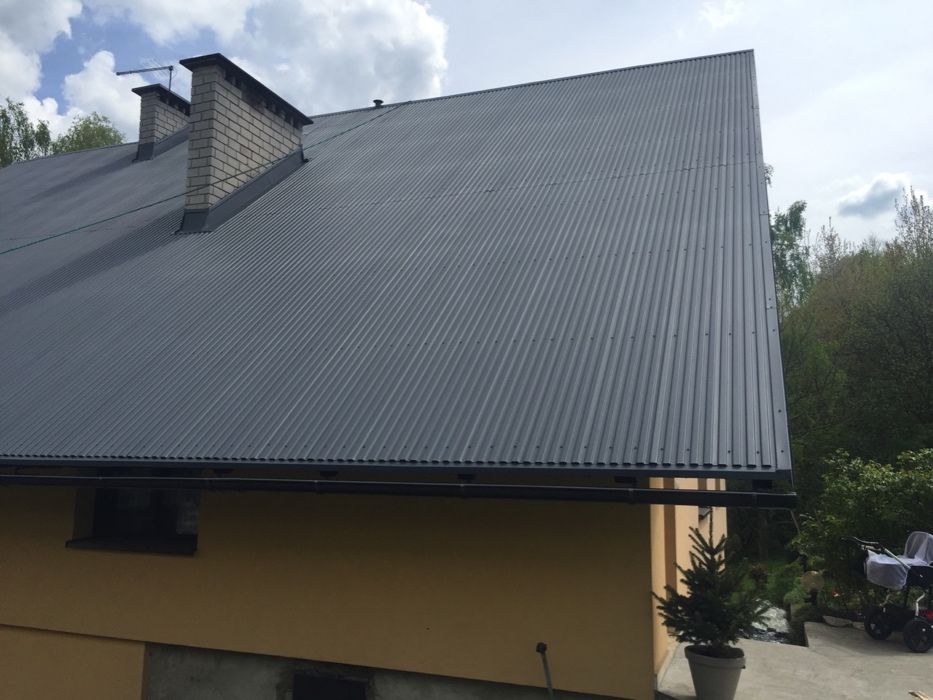 Malowanie dachów, dachu, malowanie dachówki.
