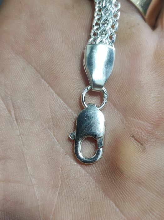 Браслет серебро Питон 925 проба