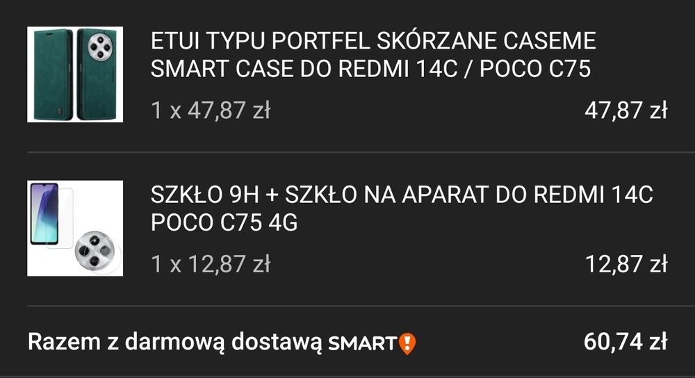 POCO C75 8/256 + Redmi Watch 5 Lite + gwarancja + gratis