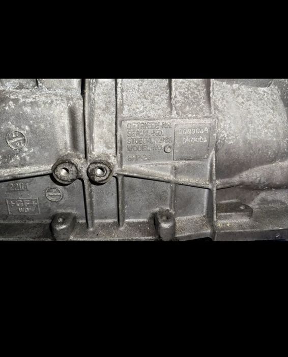 caixa automática 6hp28, com conversor de binário.