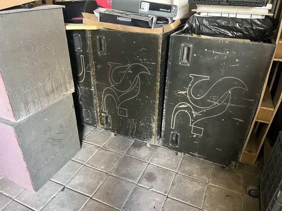 Graves duplos 21 polegadas subwoofer