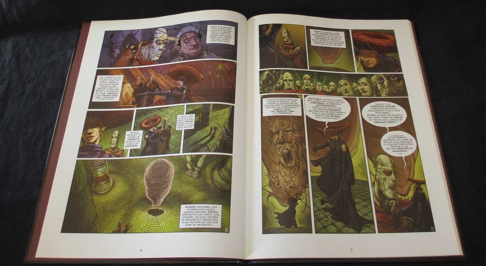 Livro BD Thorinth Tomo I O Louco sem Nome Nicolas Fructus