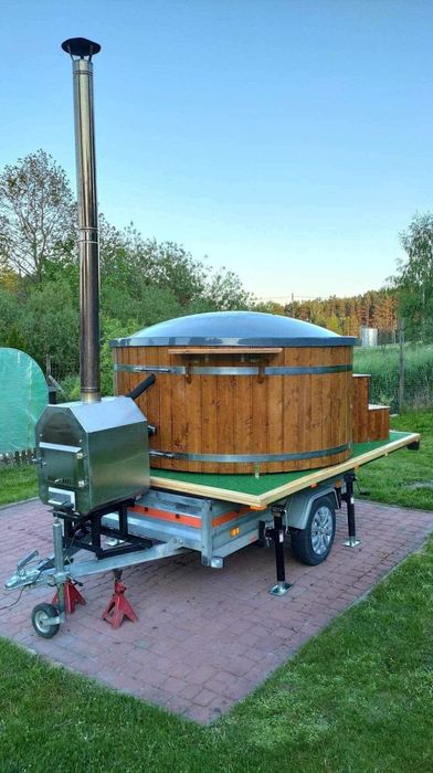 Mobilne Jacuzzi Bania ,łodzie elektryczne impreza kawalerski panieński