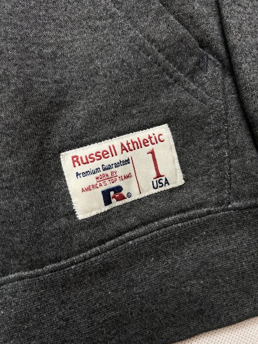 Bluza Russell Athletic zipped grey
