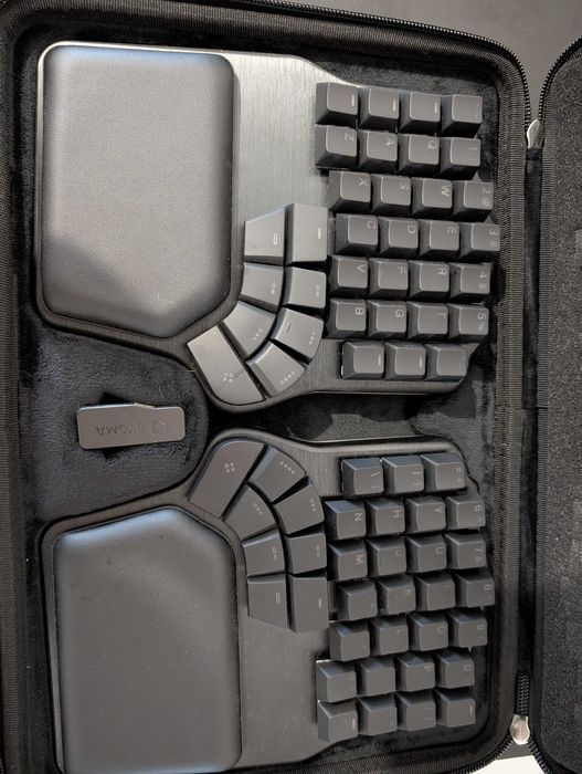 Dygma Defy English US / Kailh Silent Brown/Tactile / Tenting