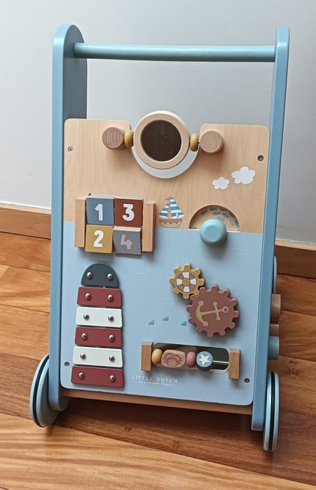 Carrinho de marcha bebé Little dutch