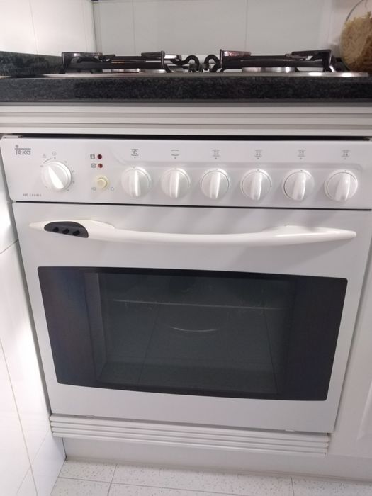 Placa gás forno eléctrico