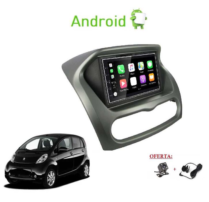 Rádio 2DIN Citroen C-Zero • Peugeot iOn • Mitsubishi MiEV • Android
