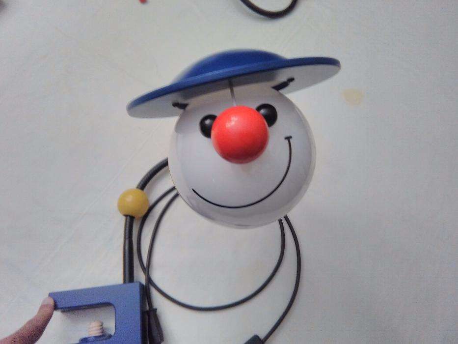 Candeeiro infantil flexível com suporte para quarto de criança