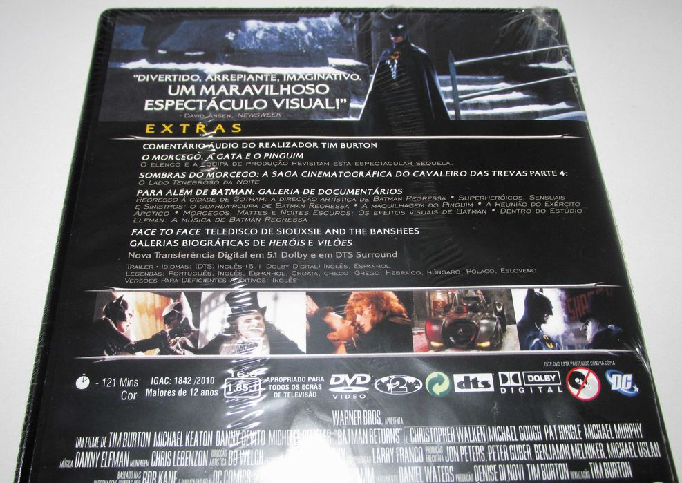 Batman Regressa (Edição Especial 2 Discos) Filme DVD