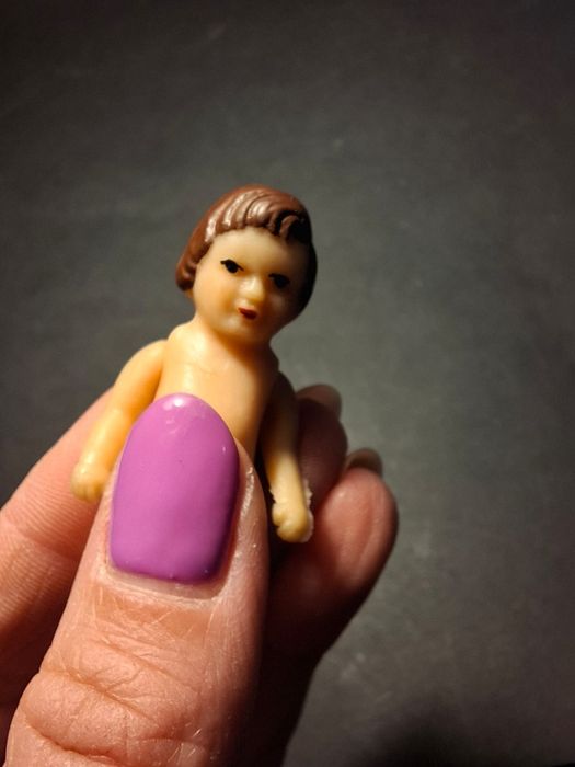 Lalka gumowa miniaturka