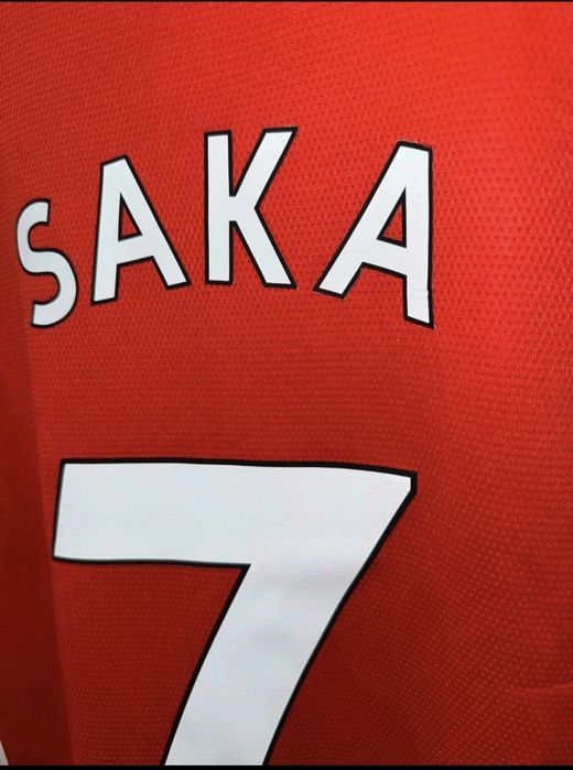 Koszulka piłkarska Arsenal 2021 2022 Bukayo Saka