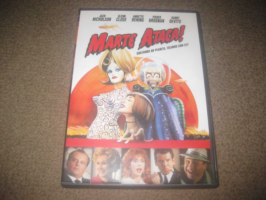 DVD "Marte Ataca!" com Jack Nicholson64550630809345120