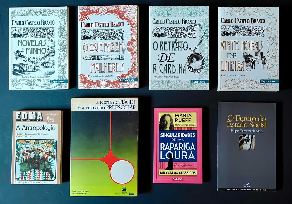 Lote de 51 livros de literatura variada, por apenas 61€