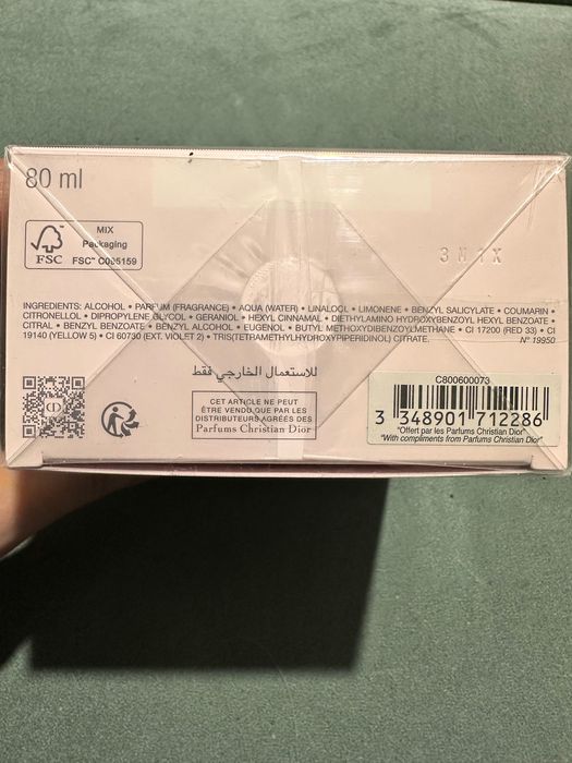 Perfumy Miss Dior 80ml