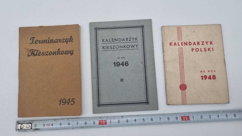 1948 Kalendarzyk kieszonkowy 1945  dobry stan 1946