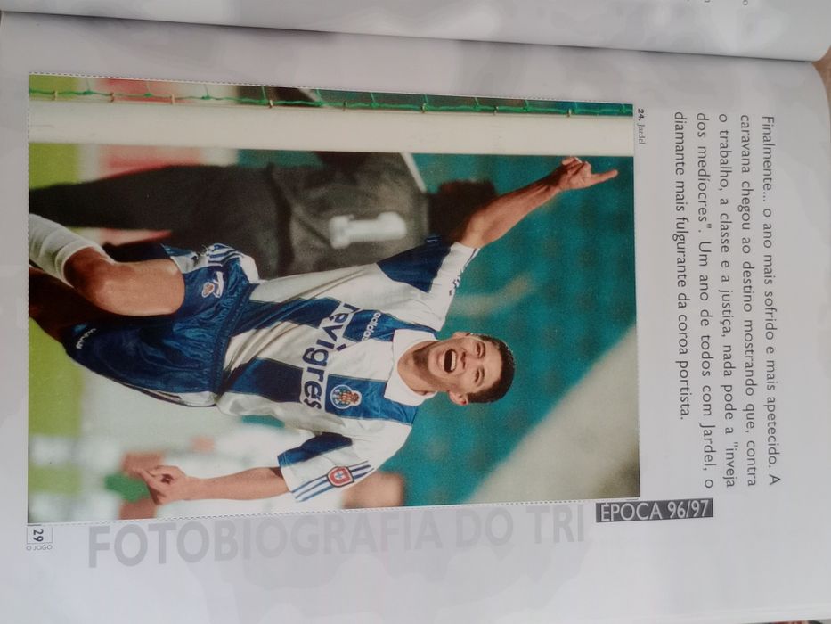 Foto biografia do tricampeão Porto