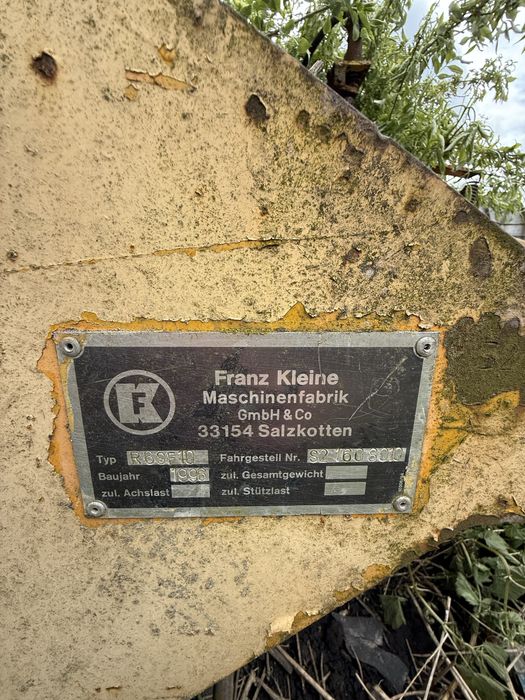 Franz Kleine SF 10 Буряковий комбайн