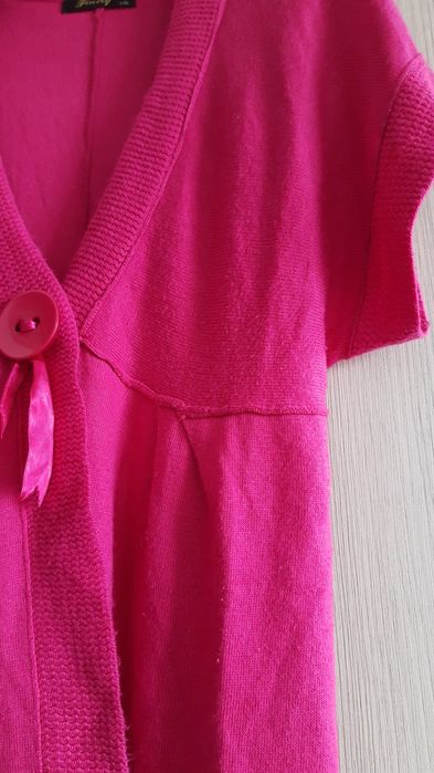 Różowy fajny sweterek r. L/Xl.