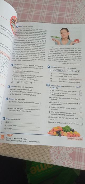 Cadernos de revisão 8vo ano volume 1