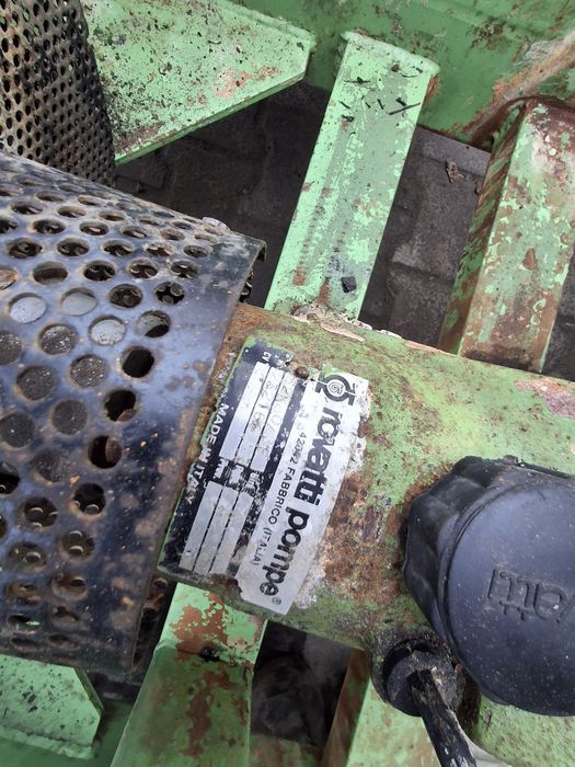 Pompa do deszczowni, motopompa