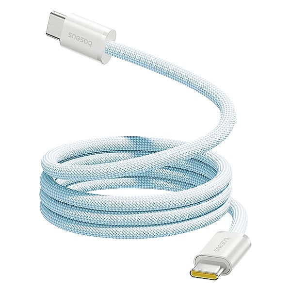 Kabel Baseus Dynamic 4 Pro 100W USB-C - USB-C 1m - niebieski