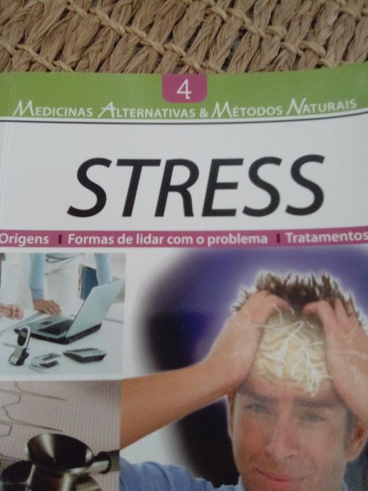 Livro Stress medicinas alternativas