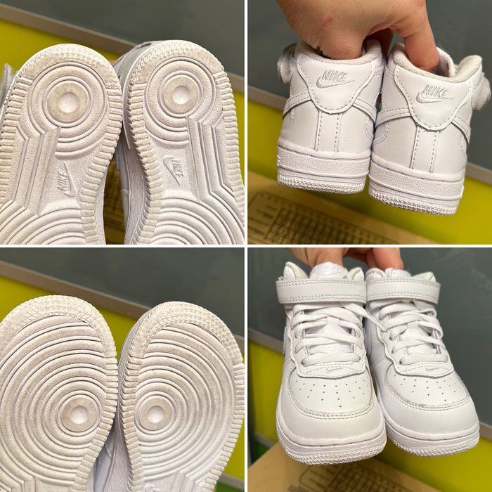 ‼️ хайтопи Nike Force Mid 1 26 р оригінал кросівки високі ботінки