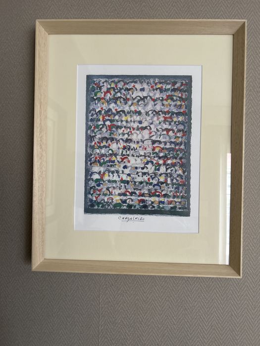 Manuel Cargaleiro Litografia assinada manualmente64729616800769124