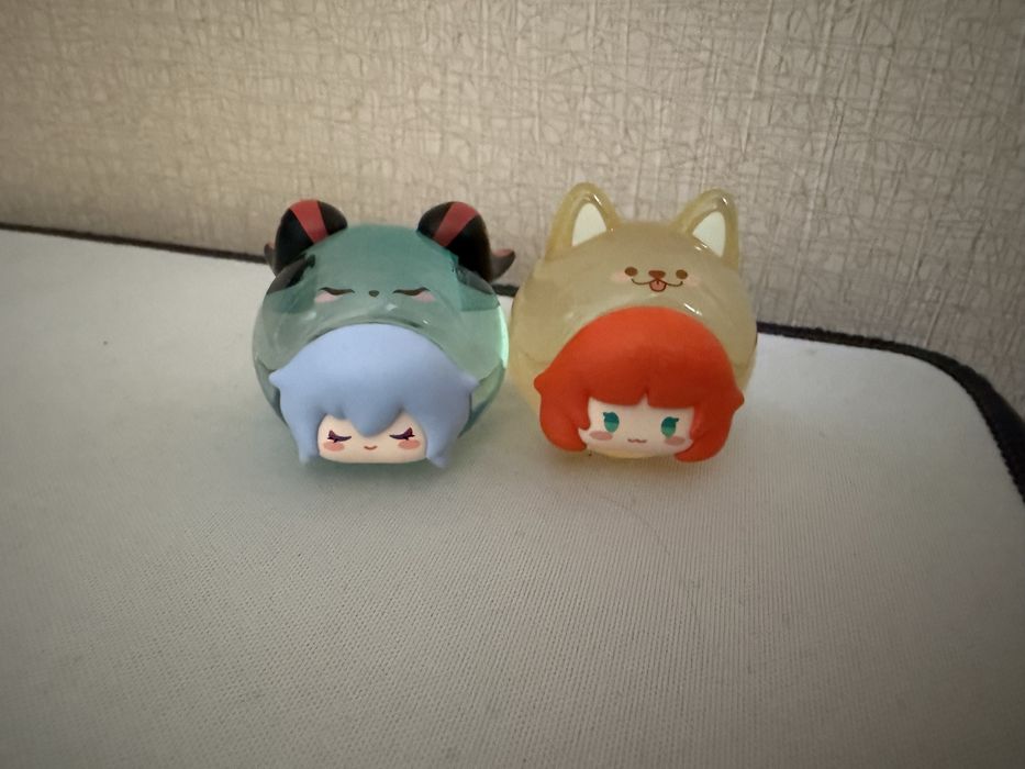 странник, нилу, гань юй, чжун ли фигурки геншин