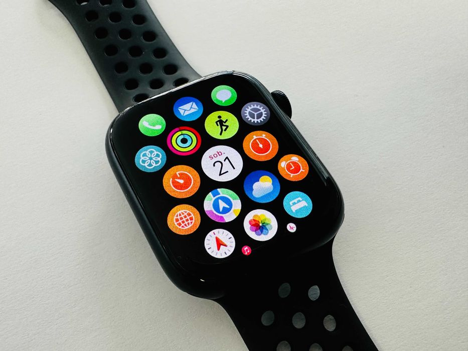 Smartwatch Apple Watch Series 7 45 mm Nike Stan BDB Okazja!