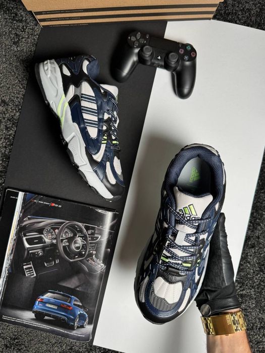 Чоловічі кросівки адідас Adidas Ivy Park Savage V4 Navy Black White [41-46]