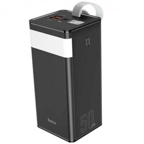 Павербанк 50000mAh HOCO J86A повербанк з ліхтарем та швидкою зарядкою PD20W+QC3.0 павербанки ОПТ