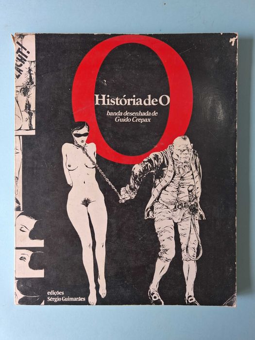 Guido CREPAX - Livros RAROS. em português e outros idiomas, ver fotos.