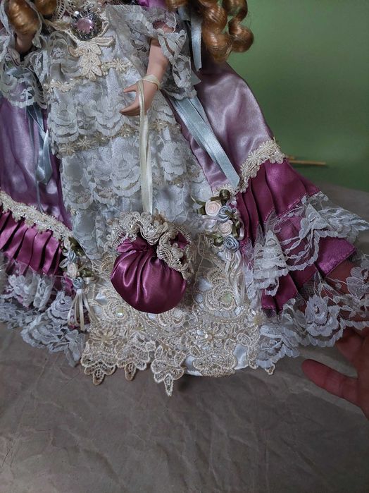 Boneca de porcelana 45 cm