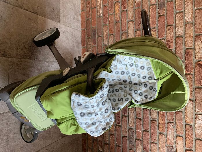 wózek Stokke Xplory ( gondola, spacerówka) + gratisy Maxi Coss