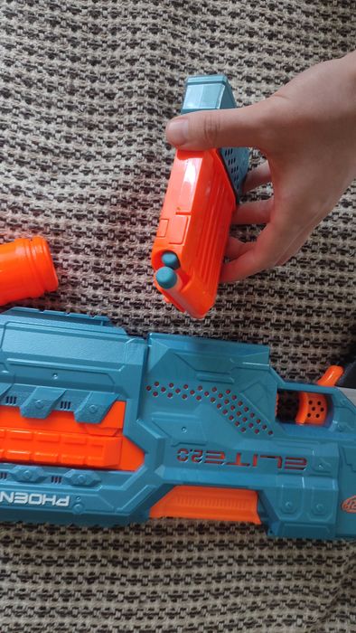 ДЕШЕВО Бластер Nerf Elite 2.0 Phoenix Оригінал Найкраща ціна Терміново Топ стан Автомат Нерф Фенікс