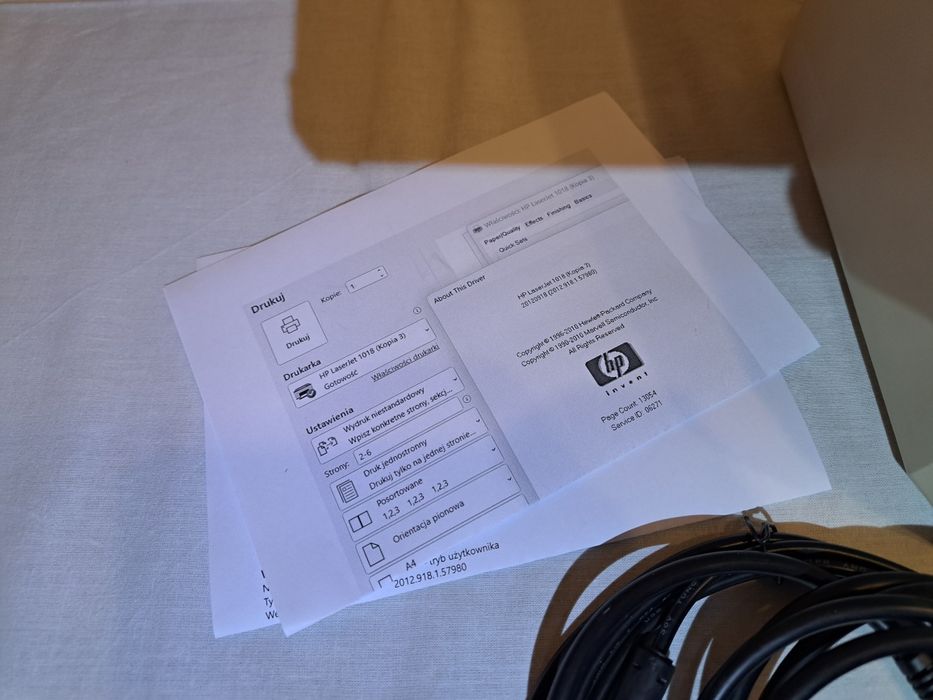 drukarka laserowa HP LaserJet 1018