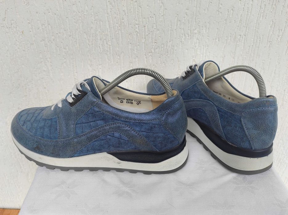 Кожанние спортивние туфли, кроссовки Waldlaufer р.38.5