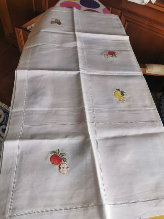 Toalhas chá com renda