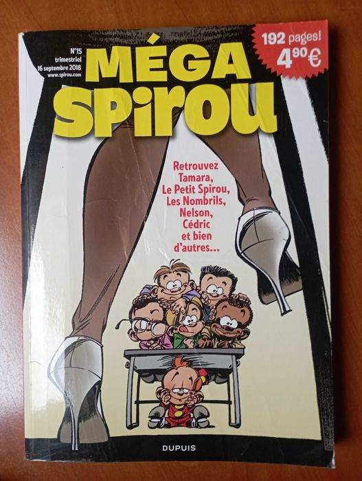 Méga Spirou - muitas edições em francês