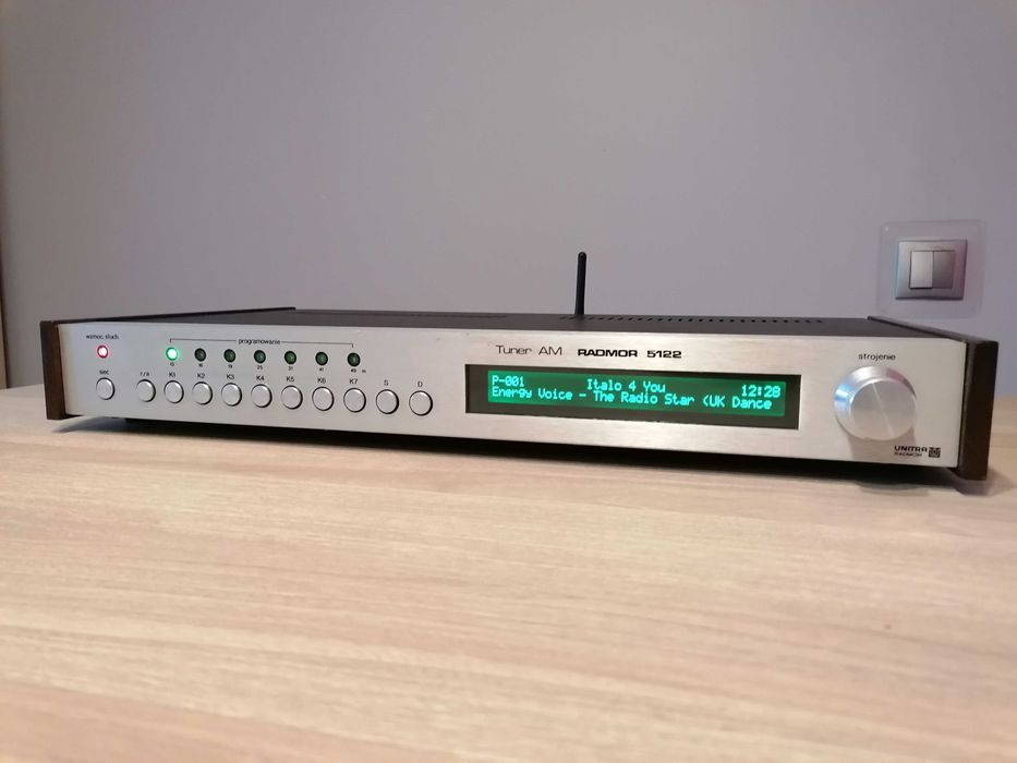 Unitra Radmor 5122 - Tuner Internetowy (klaw. dotyk, Pilot, Timer, gn. 230V)