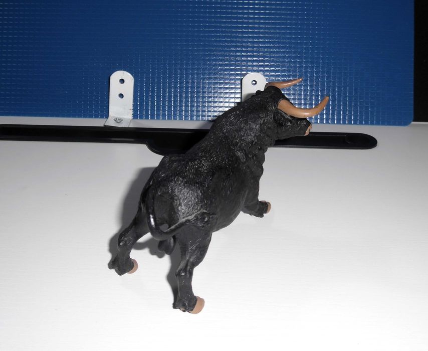 Papo Andalusian Bull - Hand Painted Figurine, 2005