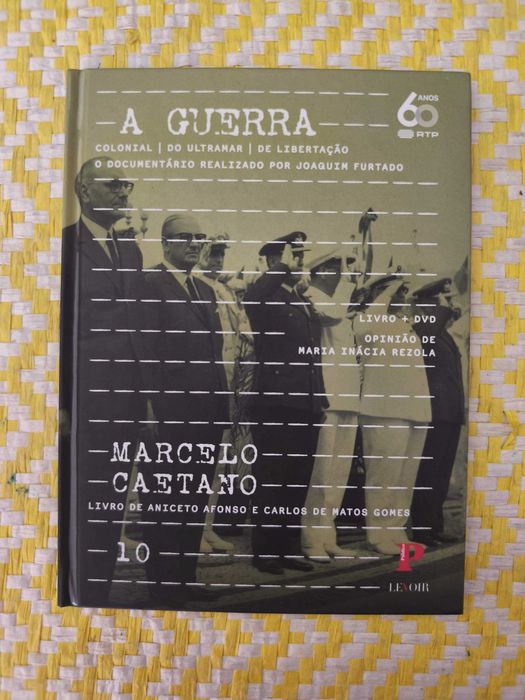 A Guerra Colonial – Marcelo Caetano – Livro + DVD