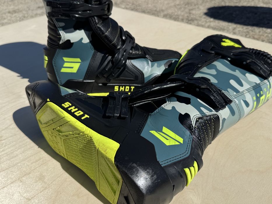 Botas Race 4 Camo / Neon Yellow