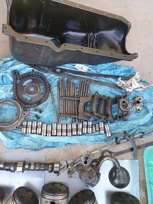 Wał tłoki wał pompa miska popychacze Mercruiser  Volvo Penta  v8 5.7