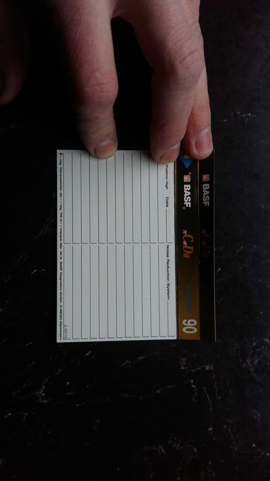 Kaseta magnetofonowa BASF reCorD 90