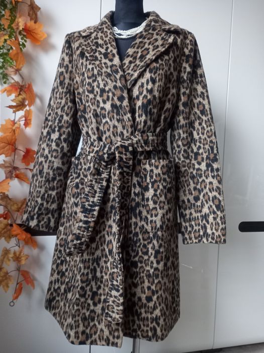 Płaszcz trencz parka panterka Dorothy Perkins 38, M