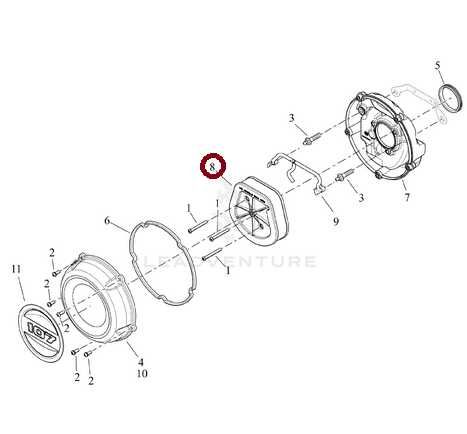 Повітряний фільтр 29400248 для мотоцикла Harley-Davidson М8